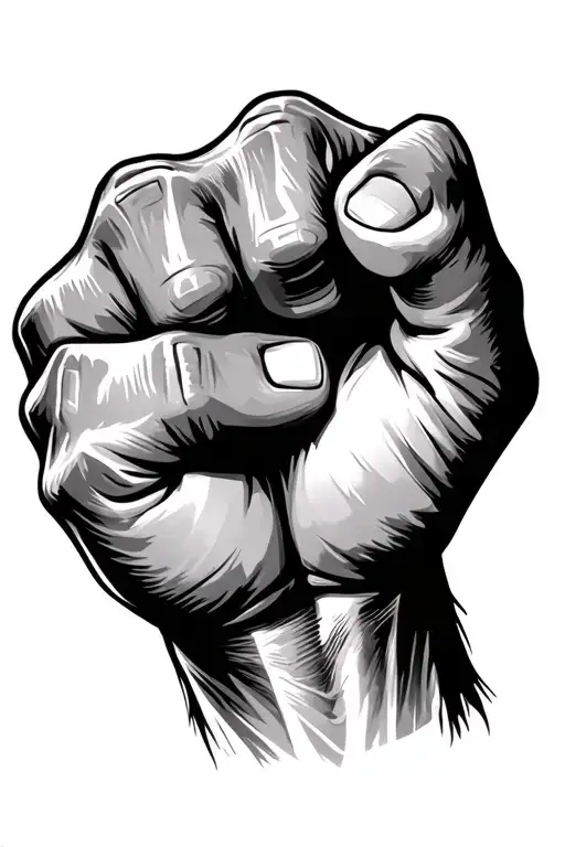 Fist Raised