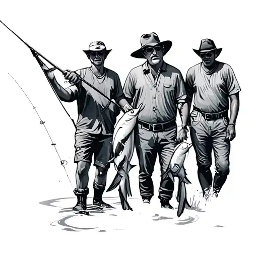 Fishing Family