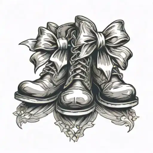 Boots With A Bow