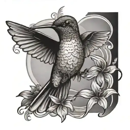 Hummingbird Hovering