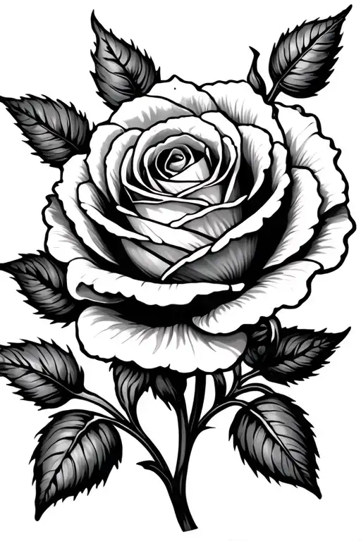 Sweet Pea Flower And Rose