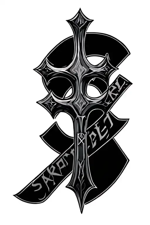 Skarlet Name With Cross Incorporated