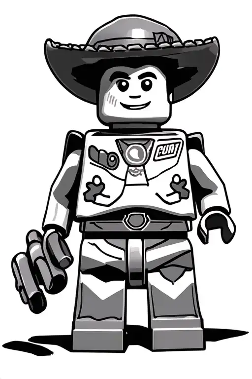 Lego Buzz Woody Toy Story