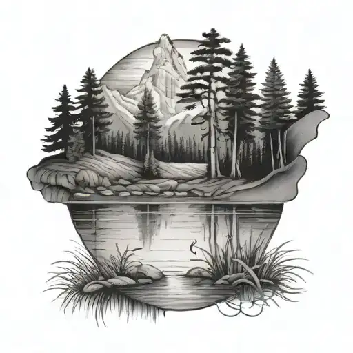 Lake Scene