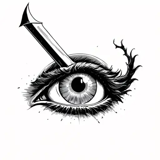 Odysseus Stabs Cyclops' Eye Out