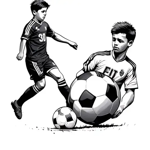 Father Son Soccer