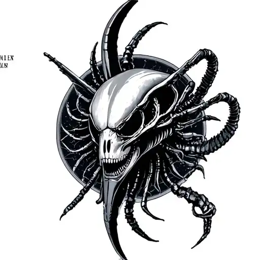 Vitruvian Xenomorph