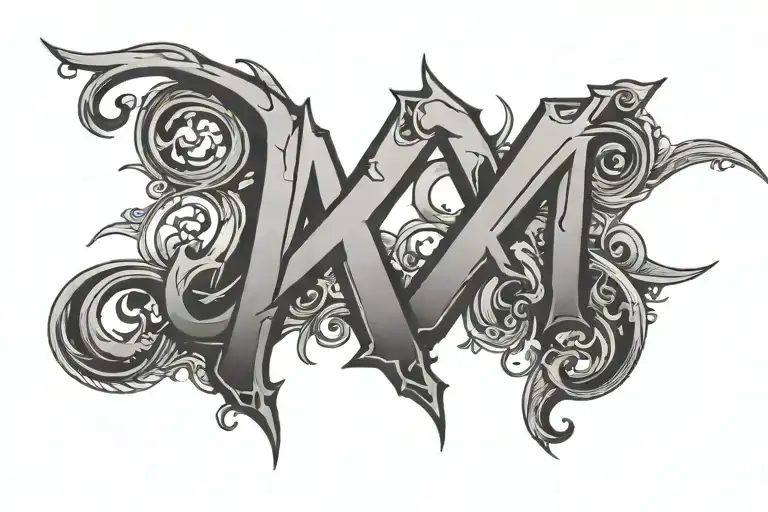 K A K N Letter