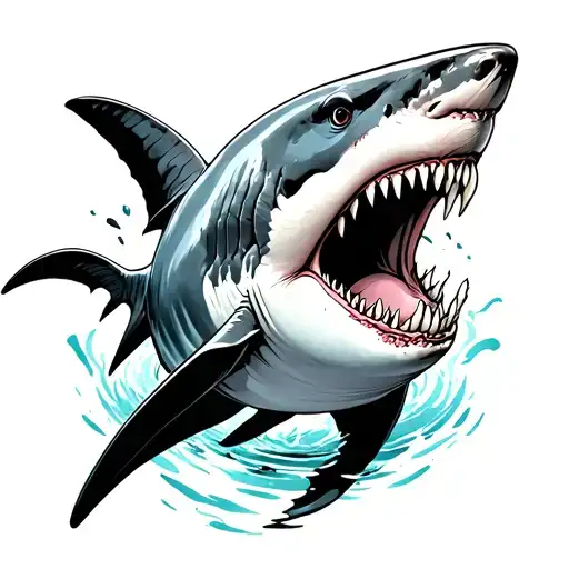 The Shark Is Rounded So That Eats Your Tail