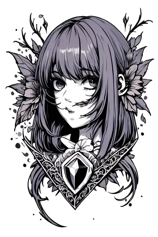 Madoka Magica Homura Soul Gem Horror Themed