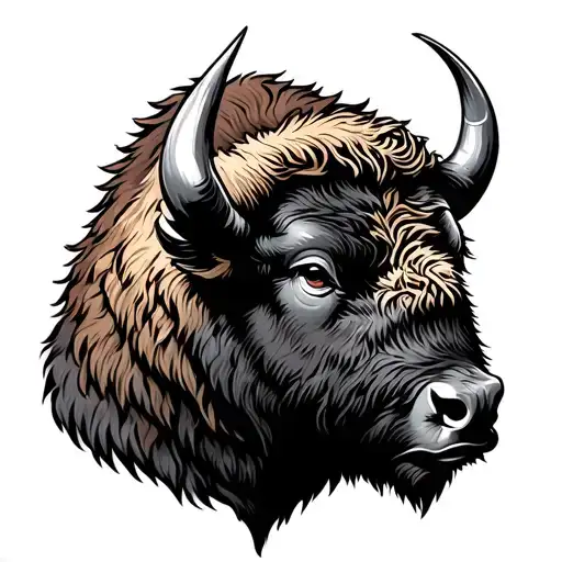 Bison Head