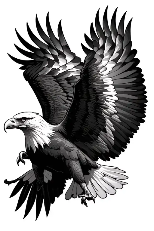 Bald Eagle Soaring