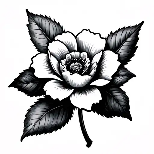 Oui With A Flower