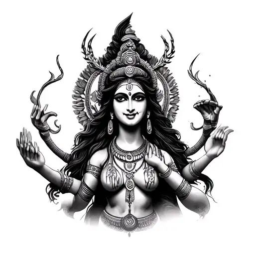 Kali Goddess Emerging