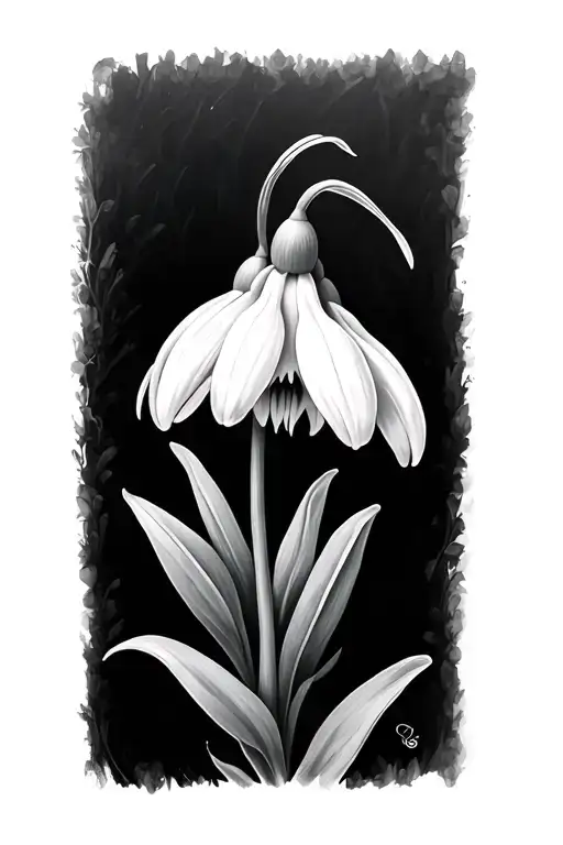 Snowdrop Flower