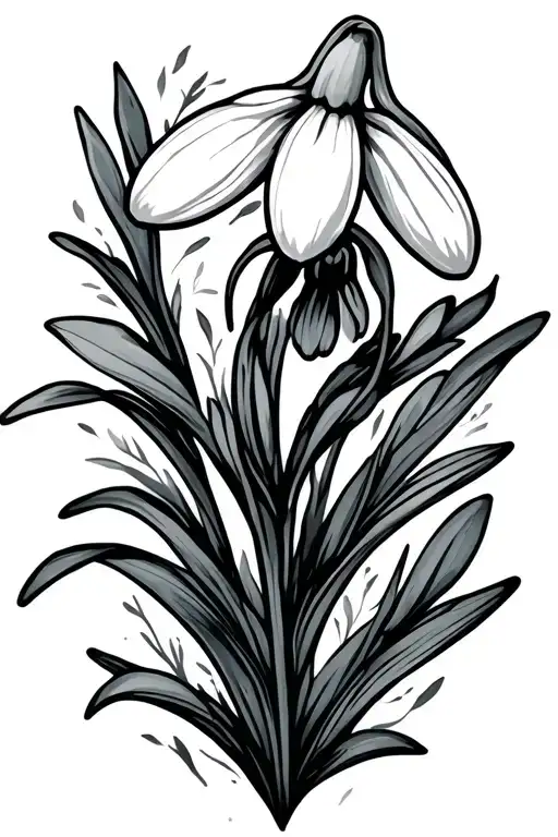 Snowdrop Flower