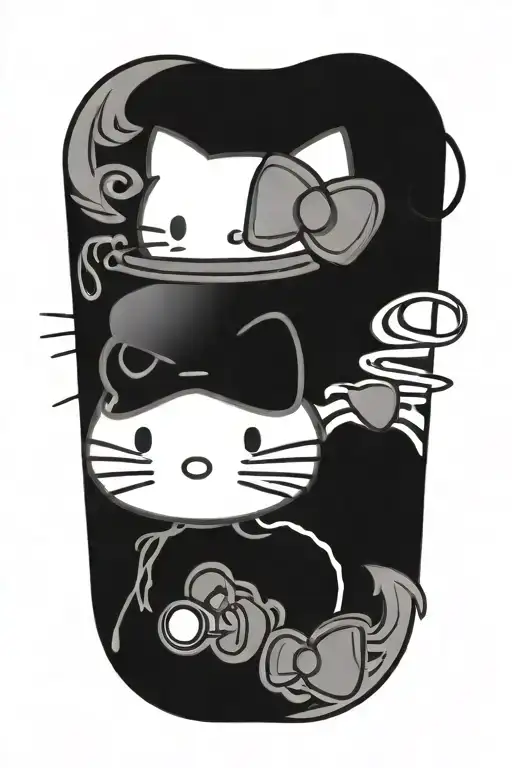 Hello Kitty Black Metal Music