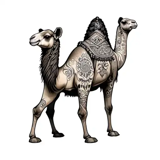 Prinnesses Camel Full Body Shaped Like