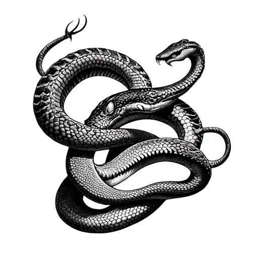 Draw A Sketch For A Tattoo On The Forearm Drawing Of Snakes Ouroboros
