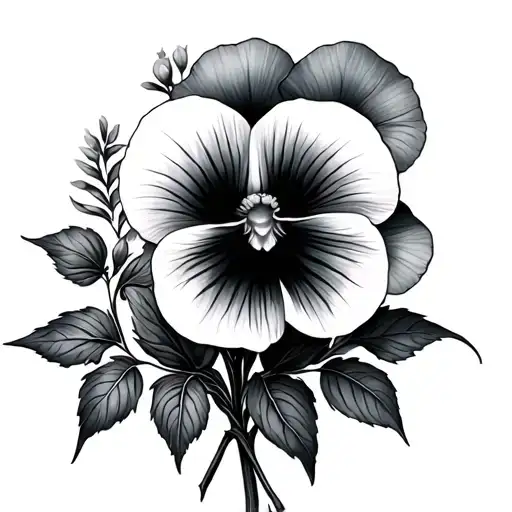 Viola Flower Bouquet
