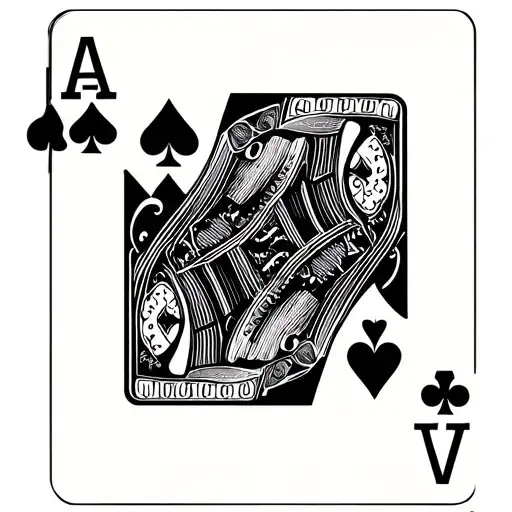 Cards Black 2 Eights 2 Aces