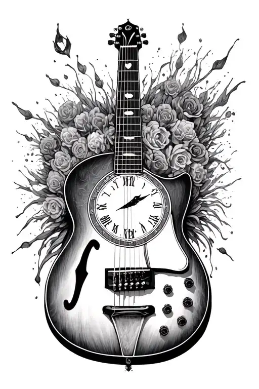 Guitar Pagan Time Piece Sadness Happiness