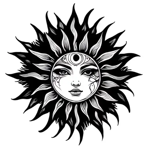 Demi Sun Style Tribal