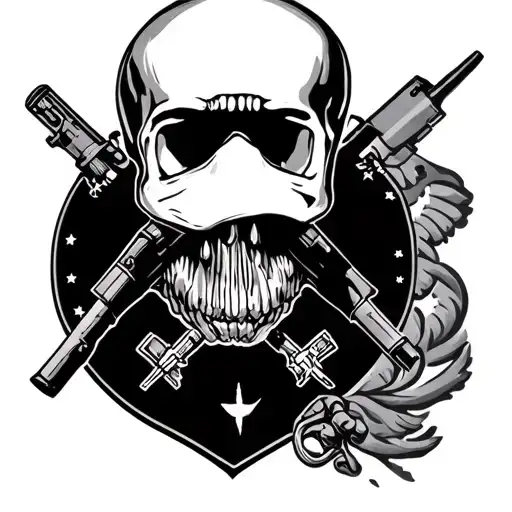 Uss Mustin Tatoo Design