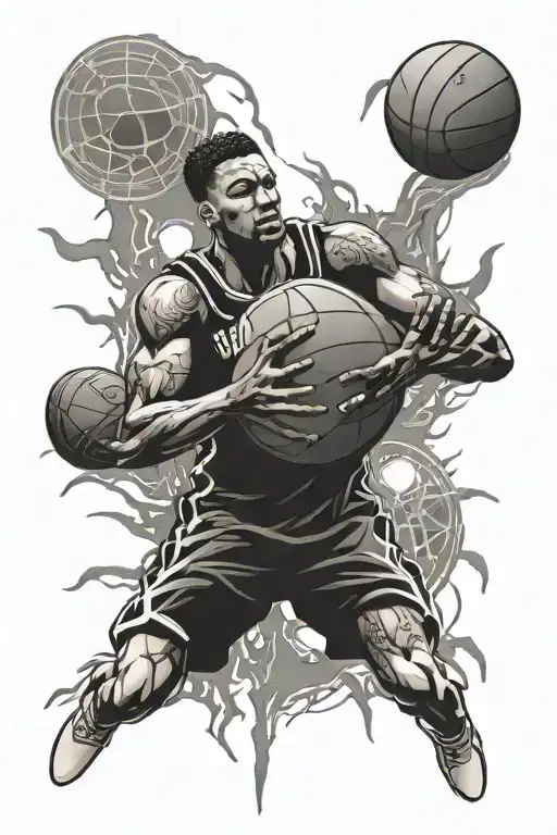 Basketball Memorial For Brothers