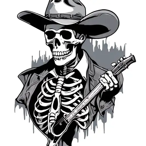 Skeleton Cowboy