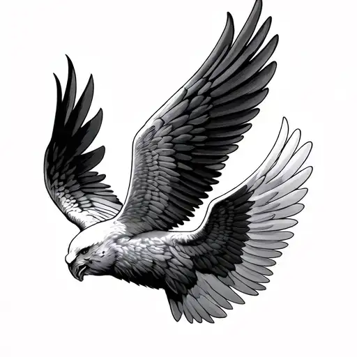 Airborne Wings Spread