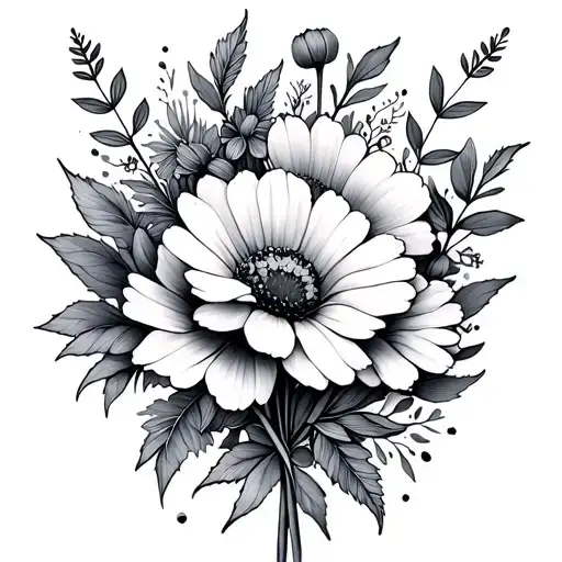 Wildflowers Intertwined