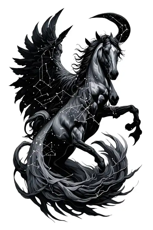 Fall Of Phaeton And Constellation Intertwined