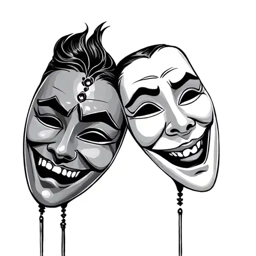 Happy And Sad Mask