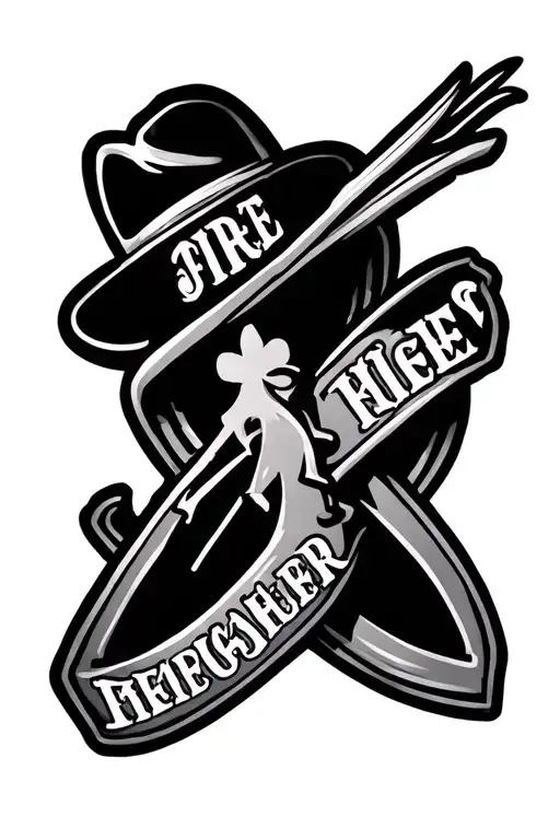 Irish Family Firefighter Emblem
