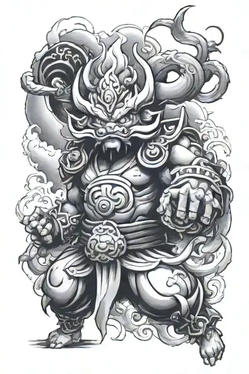 Raijin Thunder God