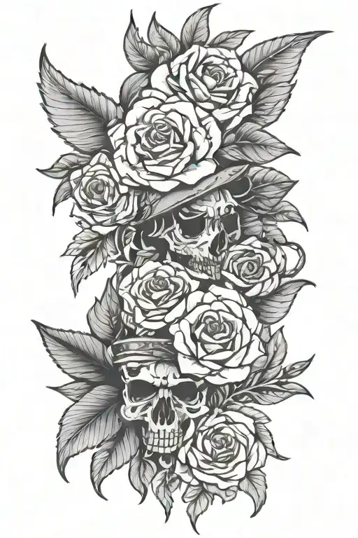 Western Women's Tattoo Design