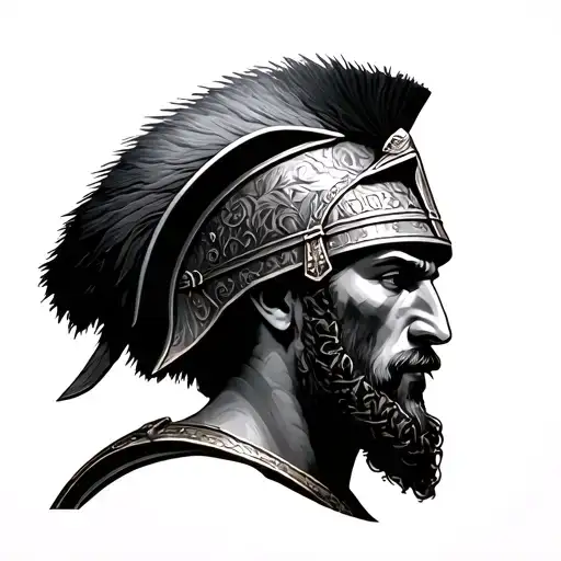 Detailed Roman Soldier With Collesium