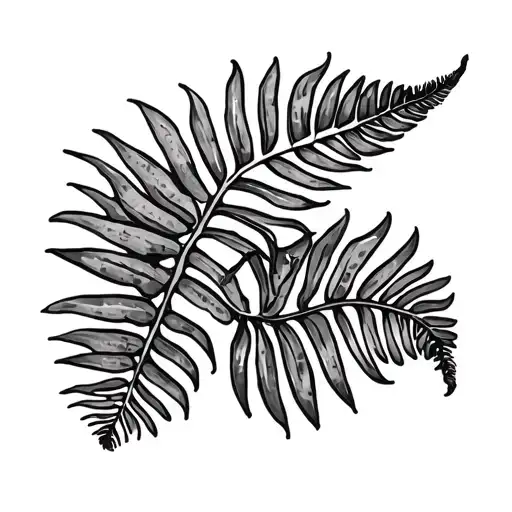 New Zealand Themed Paddle Fern