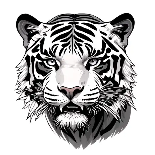 White Tiger Gothic Styling