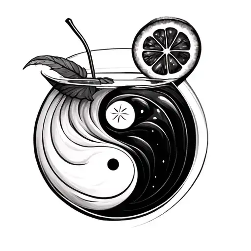 Yin And Yang Cocktail