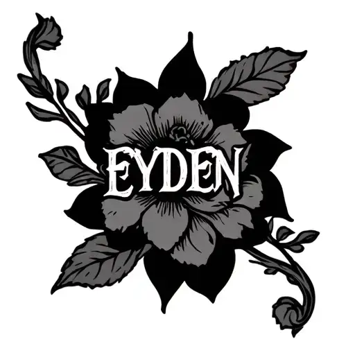First Names Eyden On The Forearm