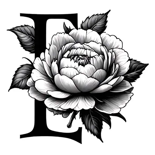 Peony And The Letter E
