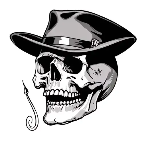 Skull In A Hat