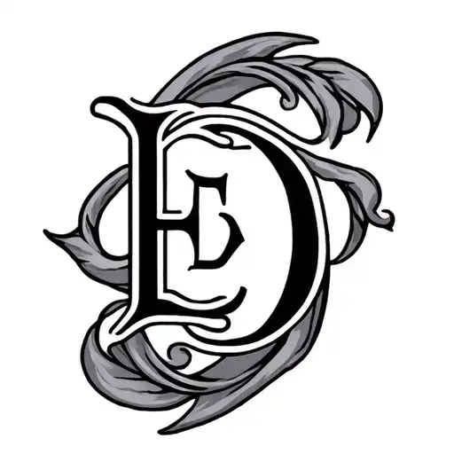 Initials E D