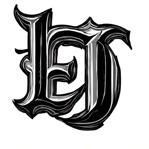 Initials E D