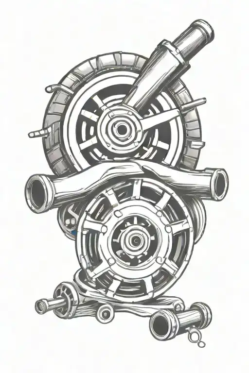 Simple Wheel And Piston