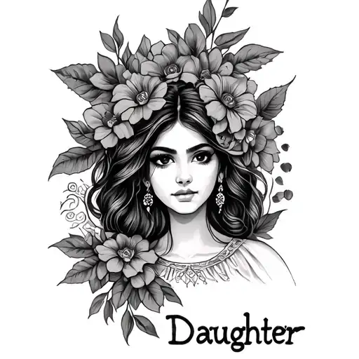 Need Forearm Tattoo With Daughter Name As Dhriti
