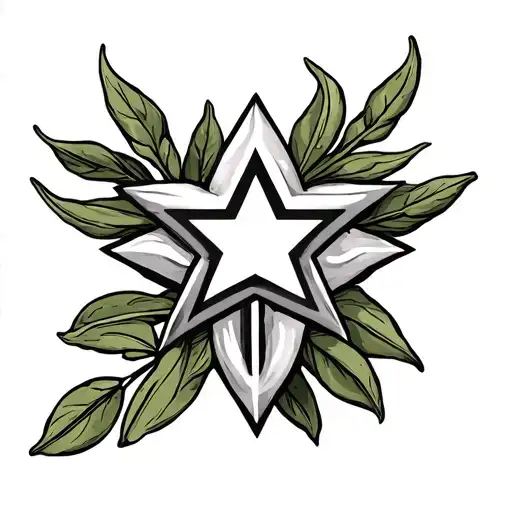 Olive Branch And The Star Of Life