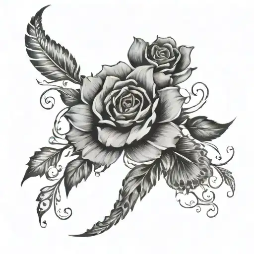 Mudita Word With Flower Sleeve